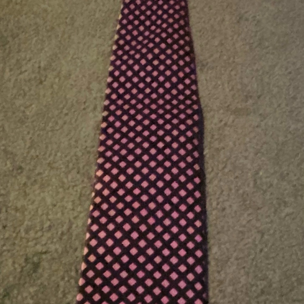 Dolceplunta Pink Silk Tie Made in Italy